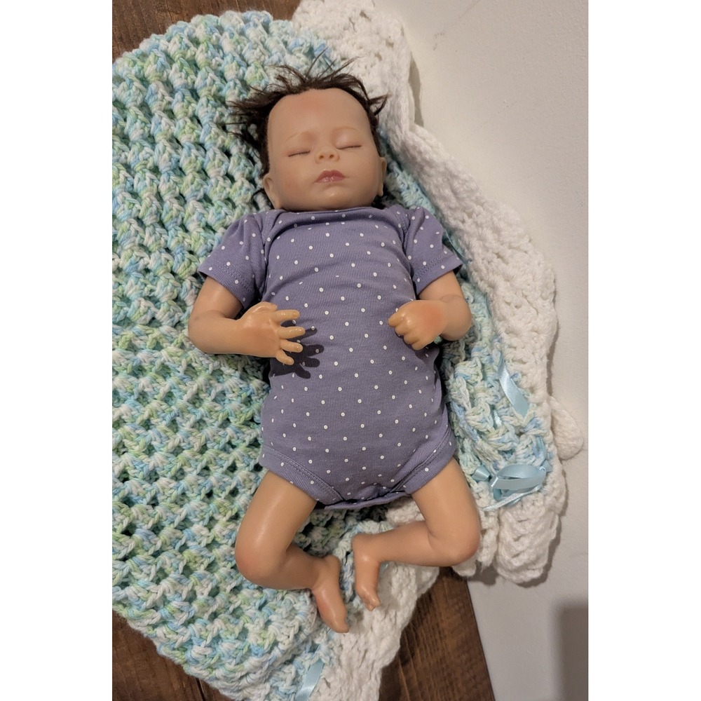 Ashton Drake Reborn Lifelike Breathing Baby Doll Andrea Arcello '05 Weighted 17"